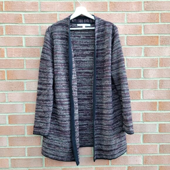 Nordstrom Collection Cashmere Knit Duster Open Front Cardigan Large - Picture 1 of 5